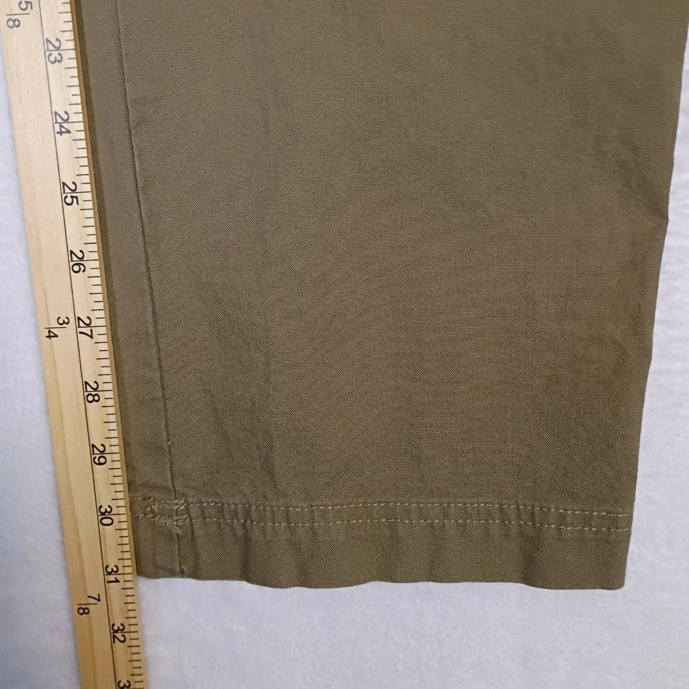 Columbia Sportswear Pants Men's 36x32 (38x31) Olive Cargo Deep Pockets Cotton